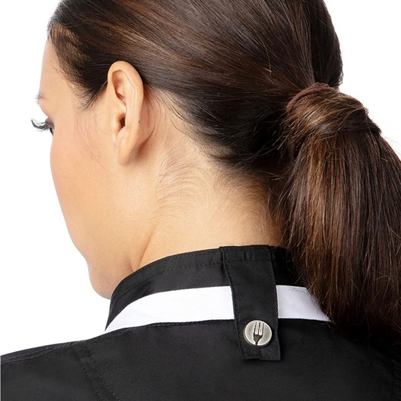 Chef Works Bib Chef's Aprons - 2 White - Picture 2 of 7